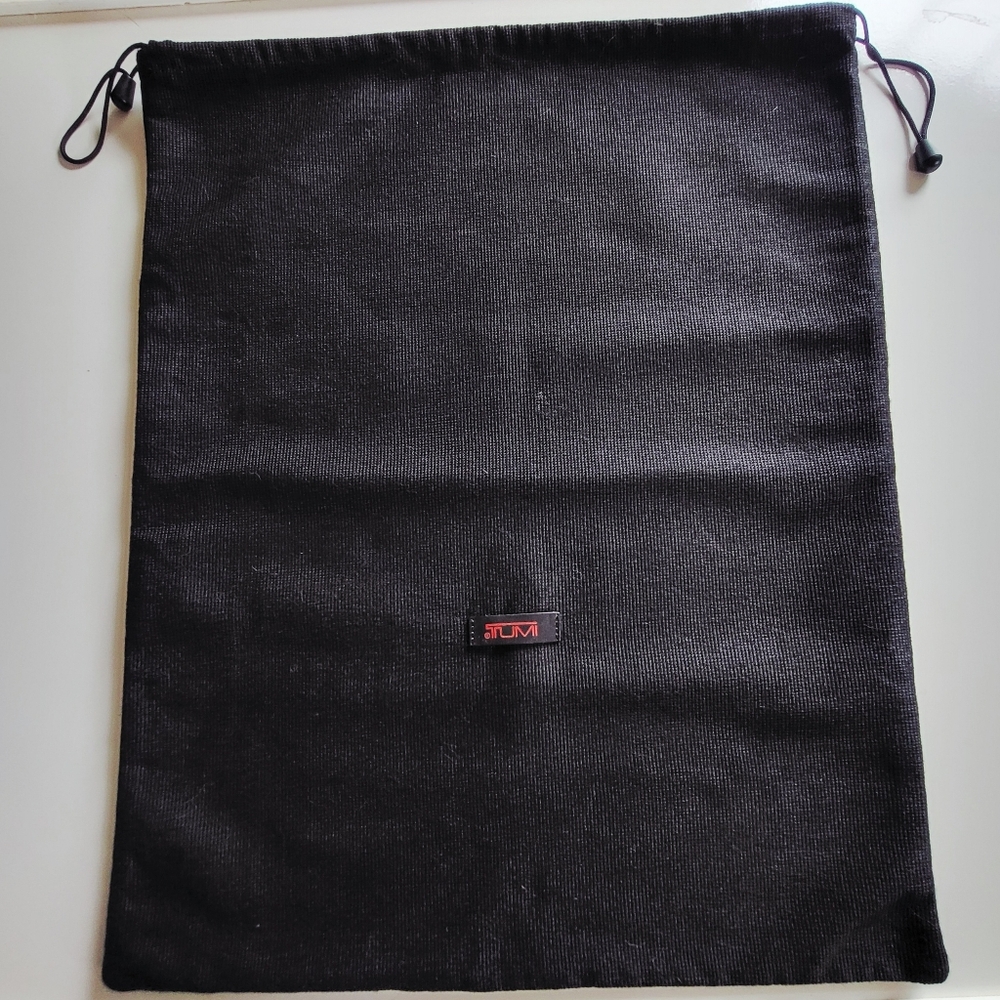 Tumi Black Drawstring Dust Cover - Large